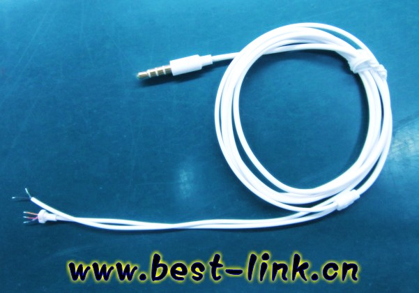 Round headhone wire harnees